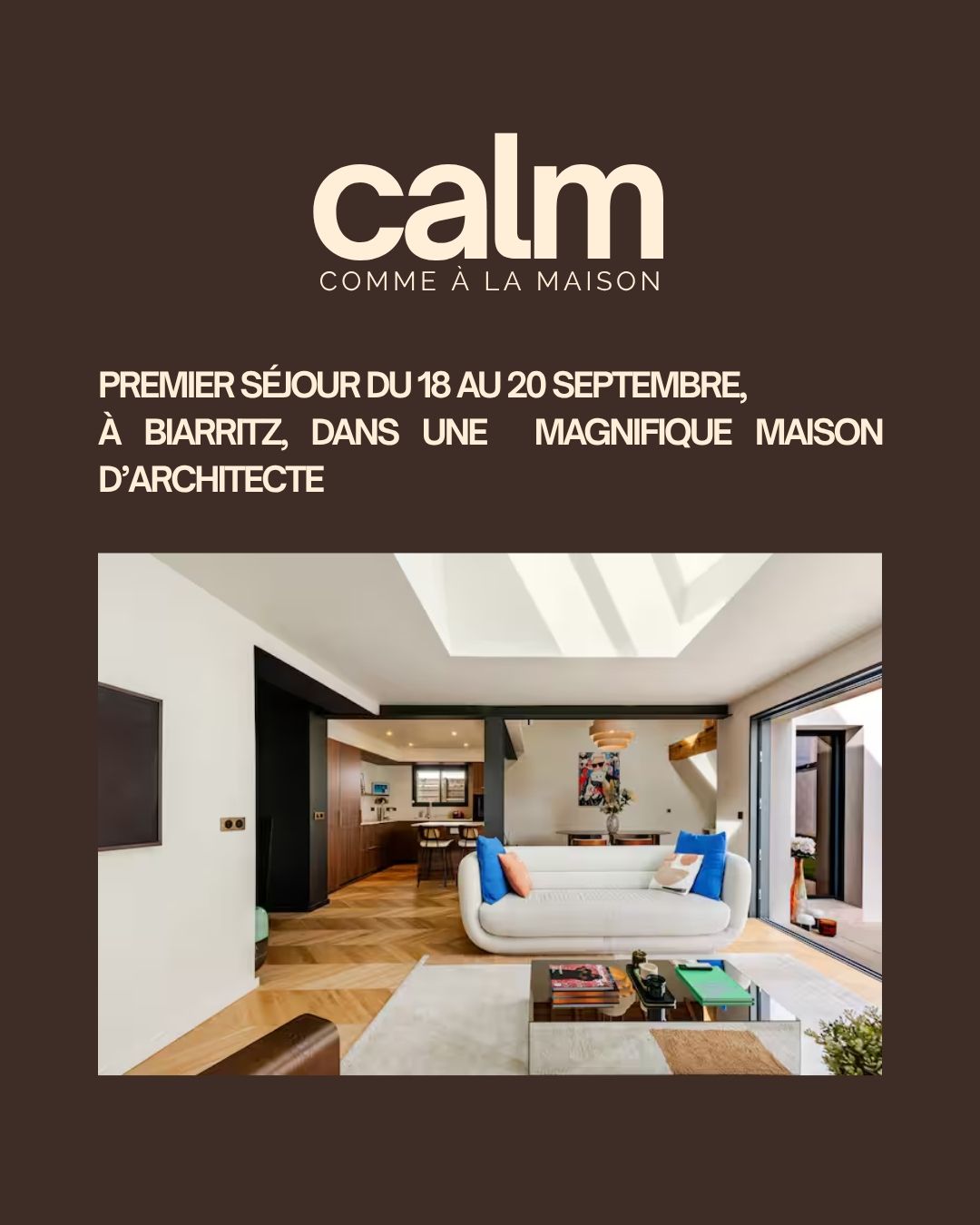Salon lumineux ouvert sur le jardin